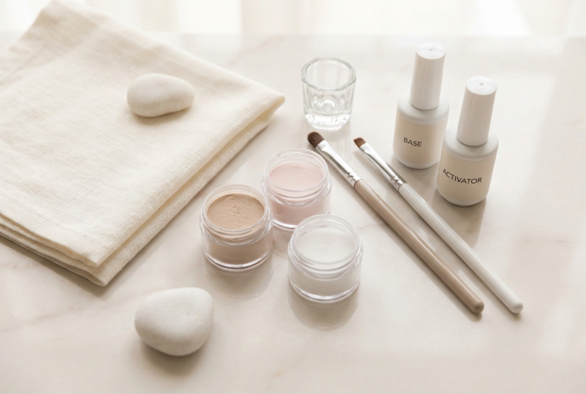 Odabir seta za titan nokte: što sadrži i kako ga koristiti