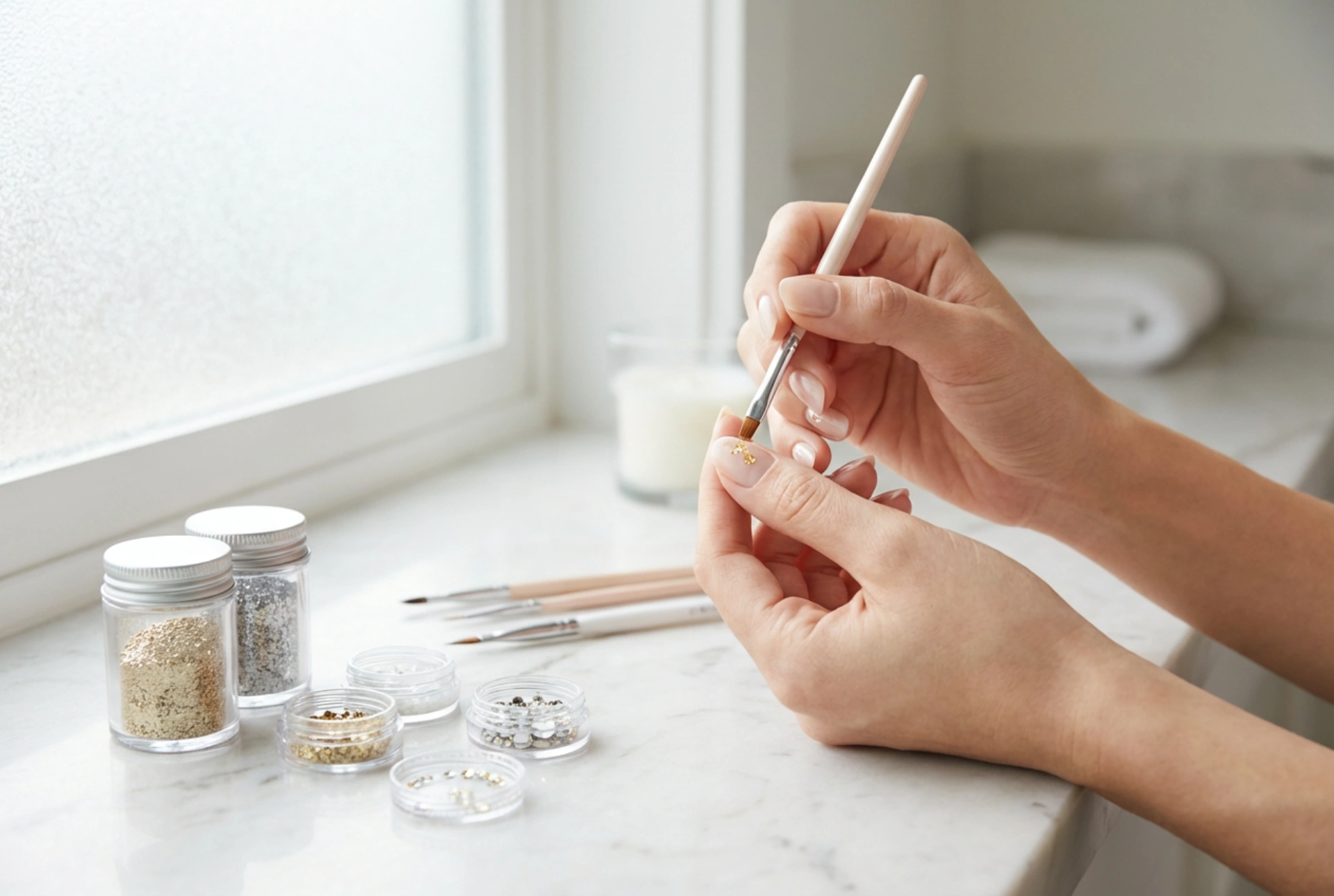 Ukrasi za hibridne nokte: kako ih odabrati i primijeniti korak po korak