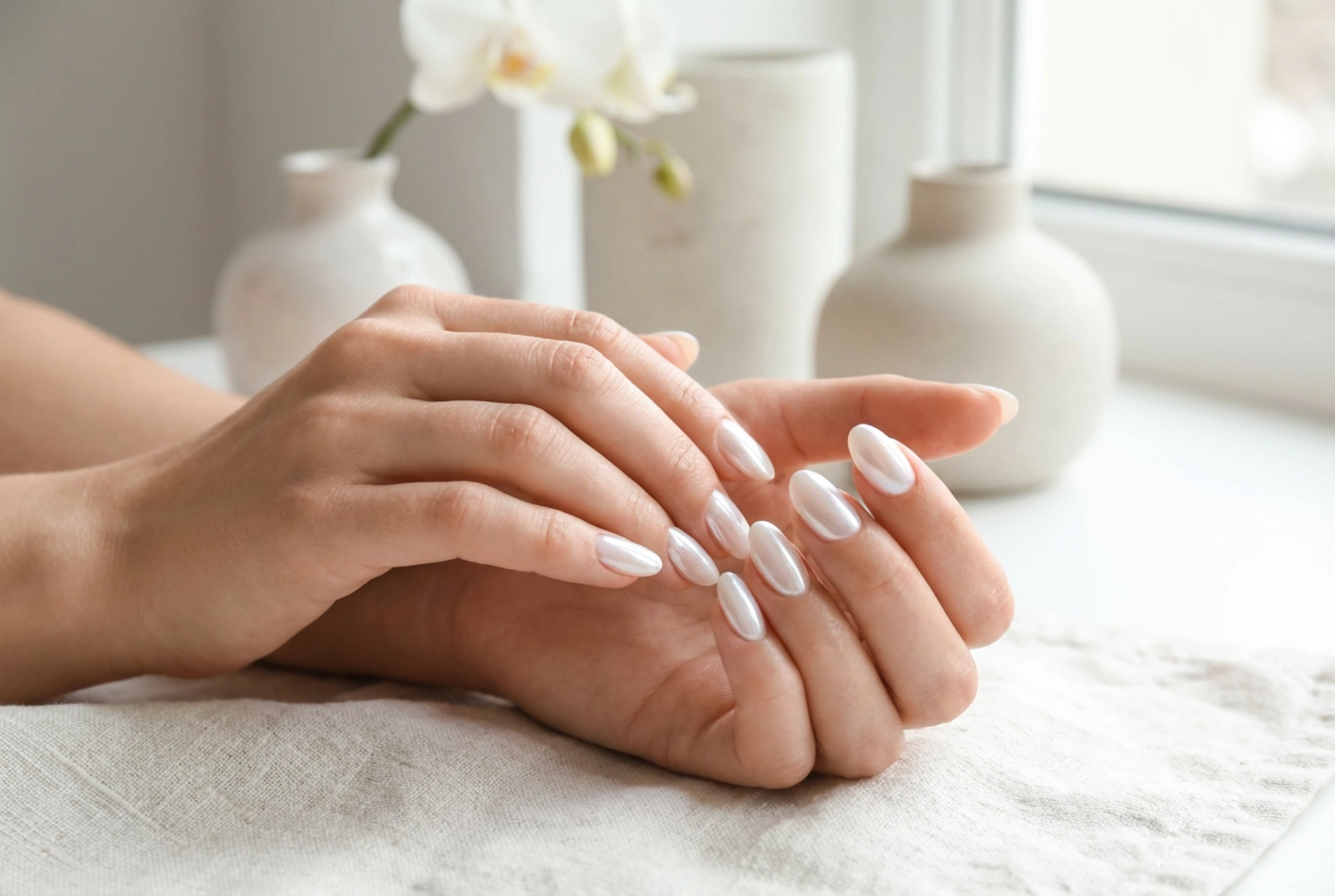 Nokti u stilu Hailey Bieber: efekt glazirane krafne korak po korak