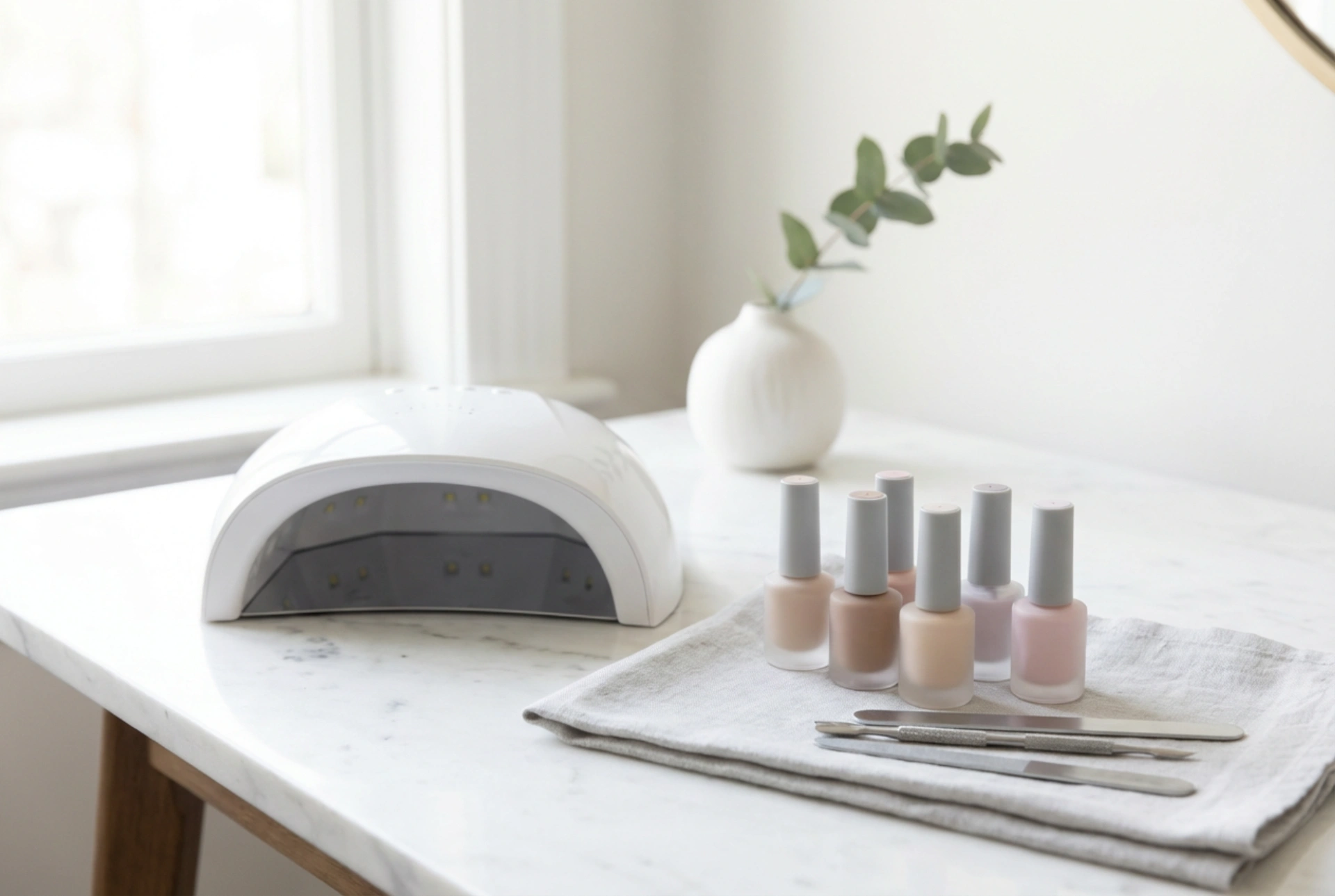 Komplet za nokte s lampom: kako odabrati setove za nokte s lampom