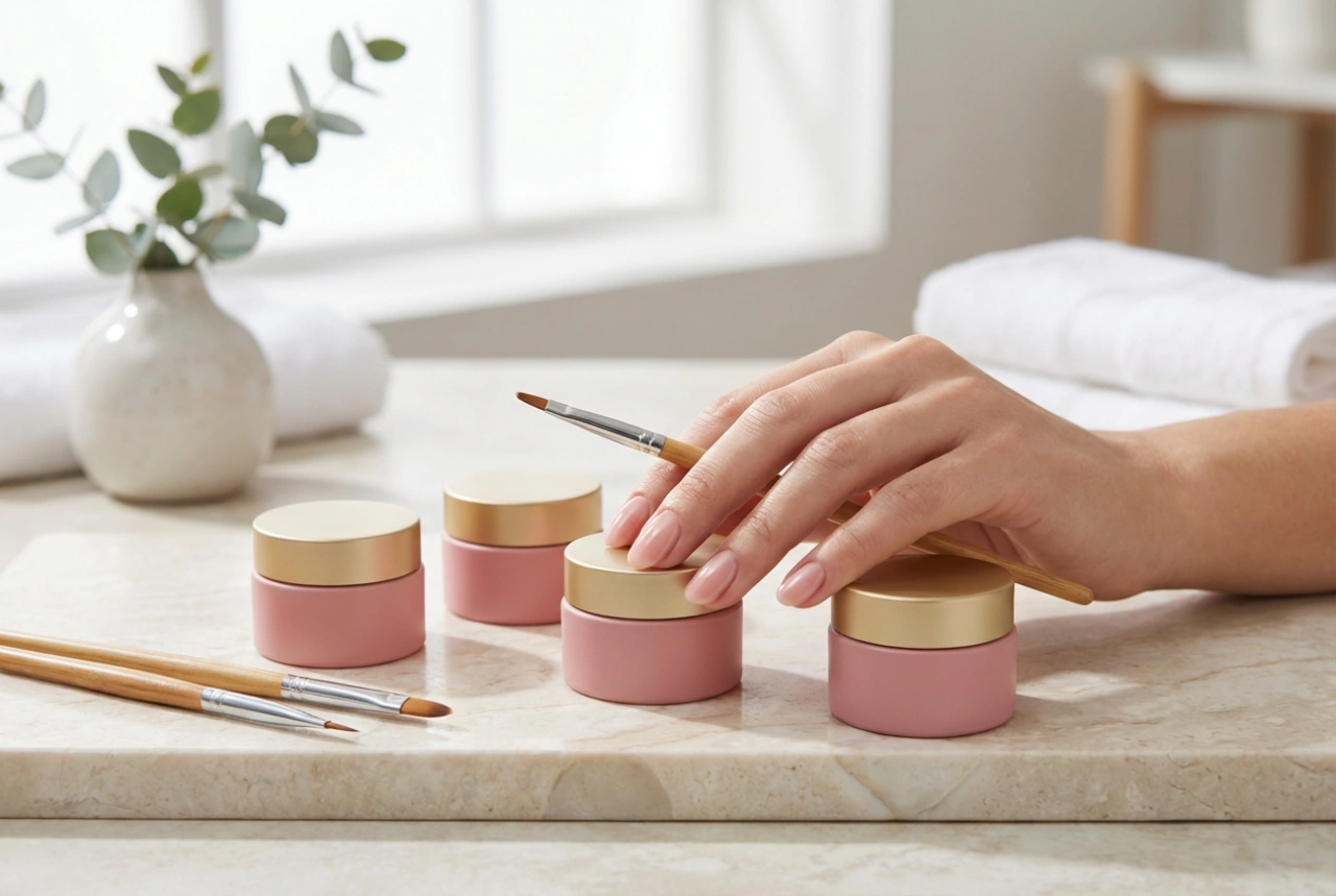 Ružičasti gel za nokte: vrste, prekrivanje i modeliranje korak po korak