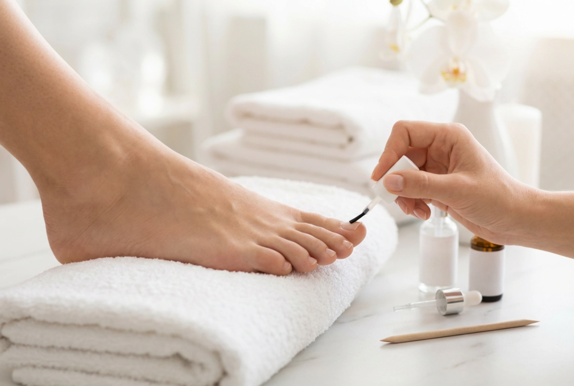 Baza za pedikuru: kako je odabrati i nanijeti za bolju postojanost