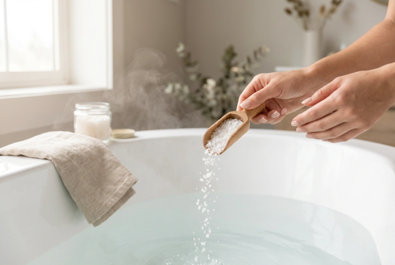 Epsom sol u kupki: kako je koristiti u kućnom SPA-u bez pretjerivanja