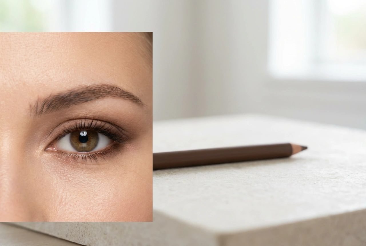 Smeđa olovka za oči: meki smokey eye, zgušnjavanje linije trepavica i vodena linija