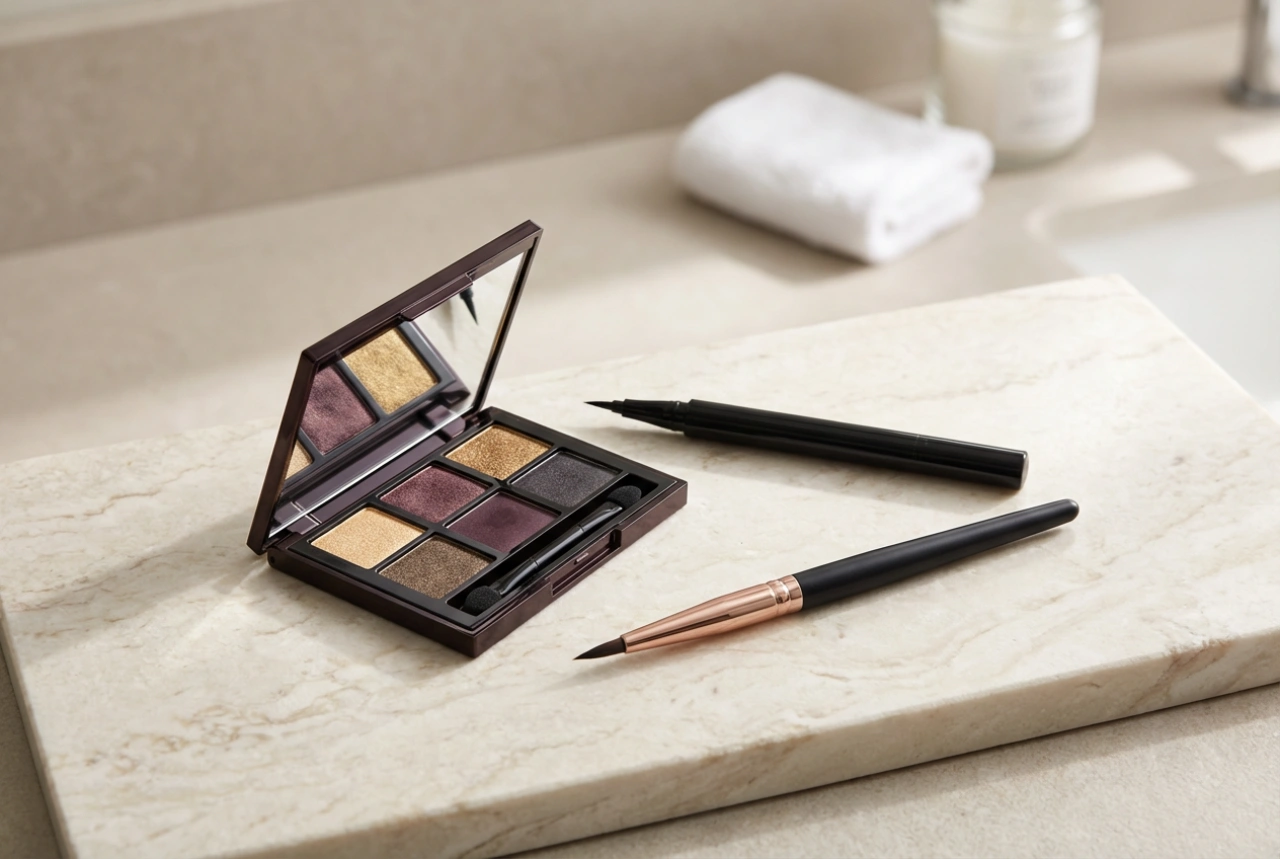 Večernji make-up za oči: intenzitet, sjaj i postojanost bez osipanja