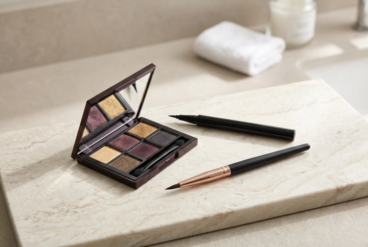 Večernji make-up za oči: intenzitet, sjaj i postojanost bez osipanja