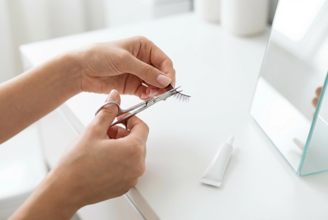 Umjetne trepavice: kako ih skratiti, zalijepiti i produžiti postojanost