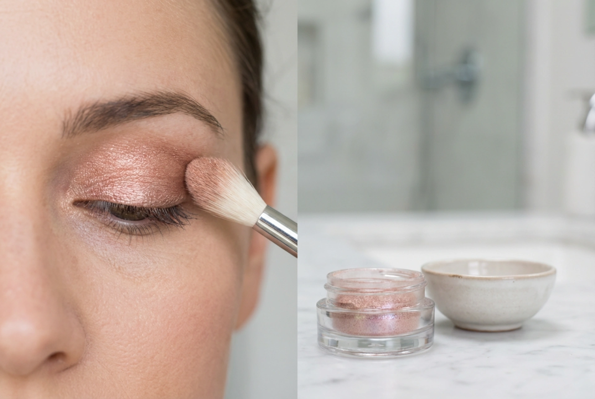 Sjenilo u prahu: nanošenje bez rasipanja i postojano blendanje