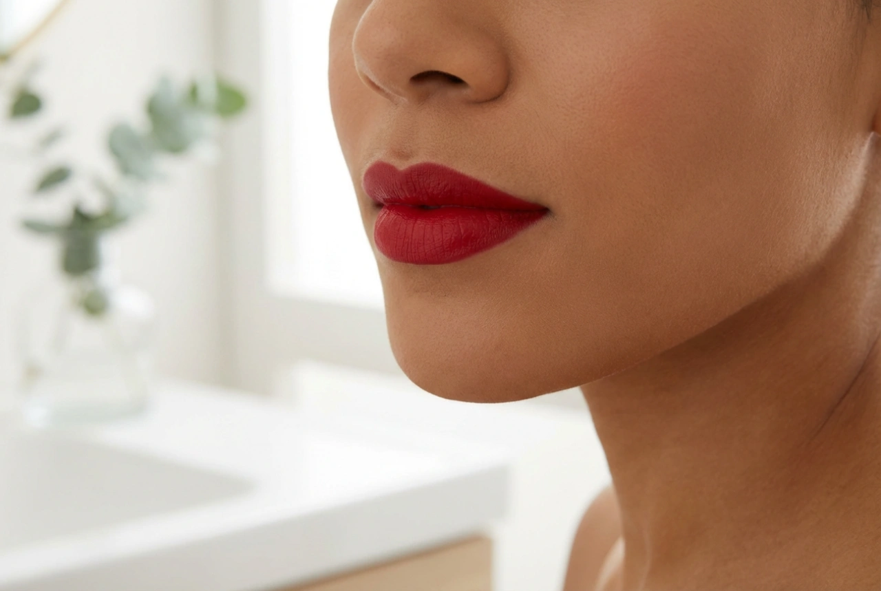 Crveni ruž za usne: odabir nijanse, konturiranje i postojanost