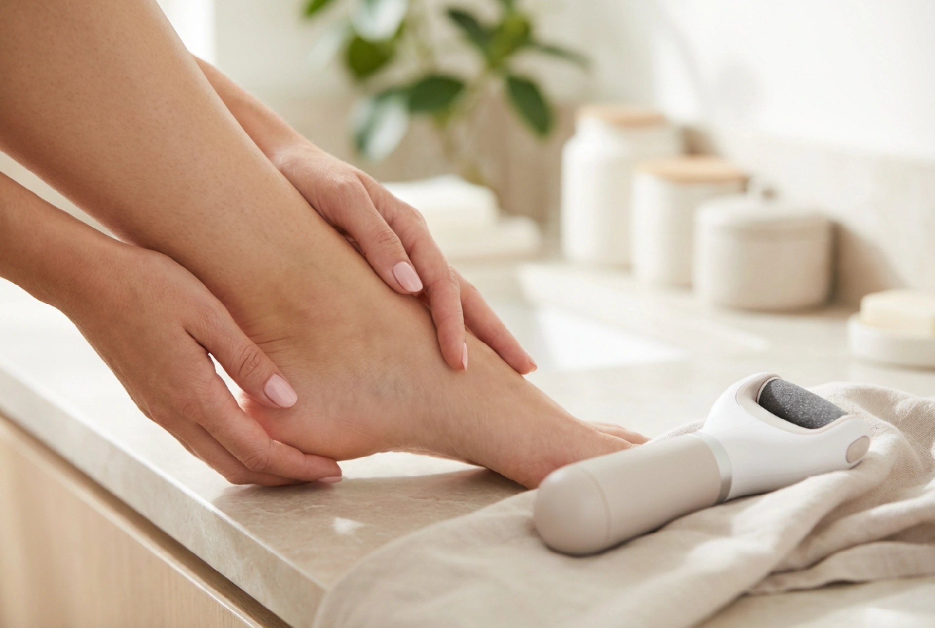 Brusilica za pete: kako sigurno i ravnomjerno ukloniti zadebljanja