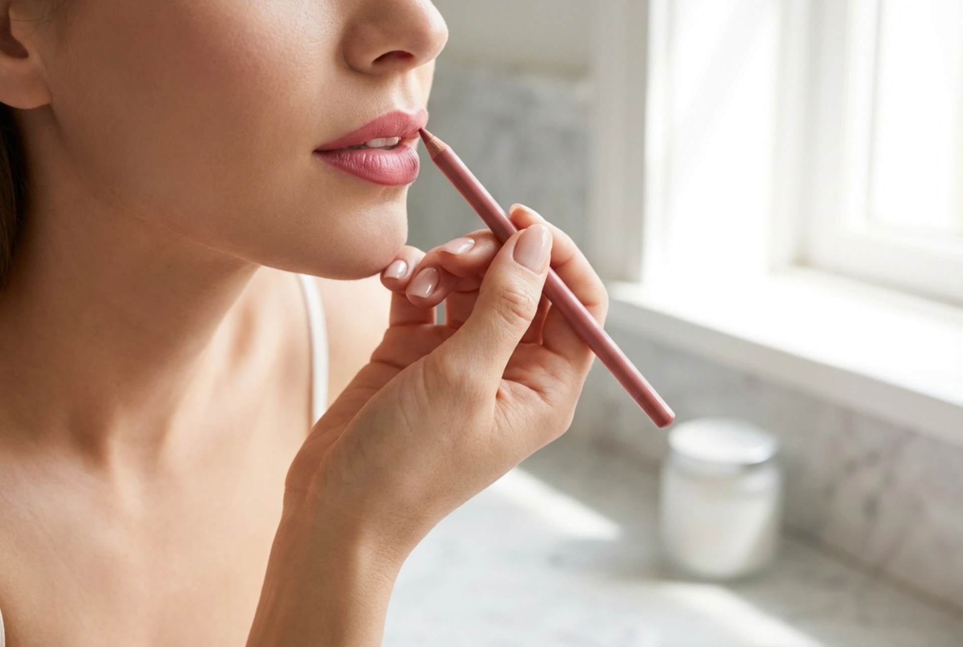 Olovka za usne u praksi: ocrtavanje, popunjavanje i postojanost