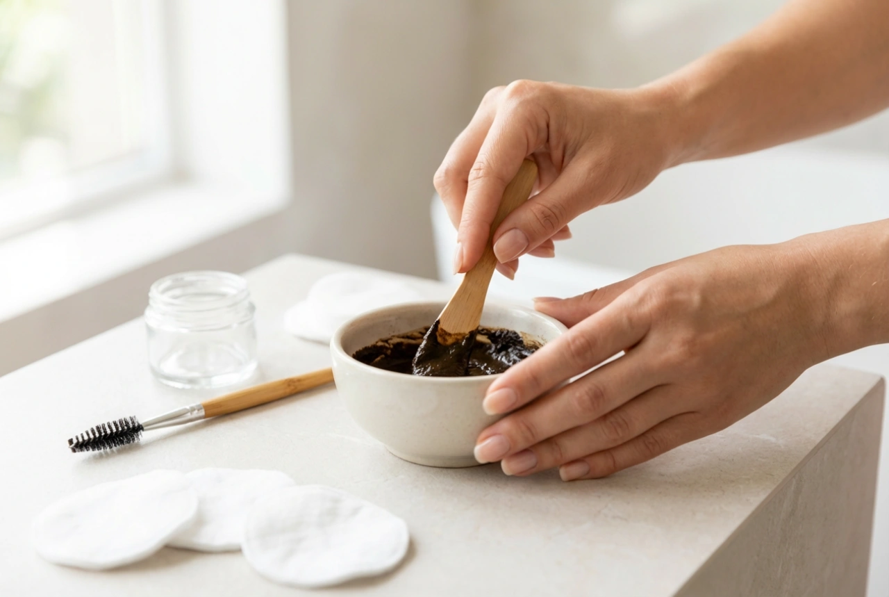 Kana za obrve kod kuće: priprema, nanošenje i skidanje