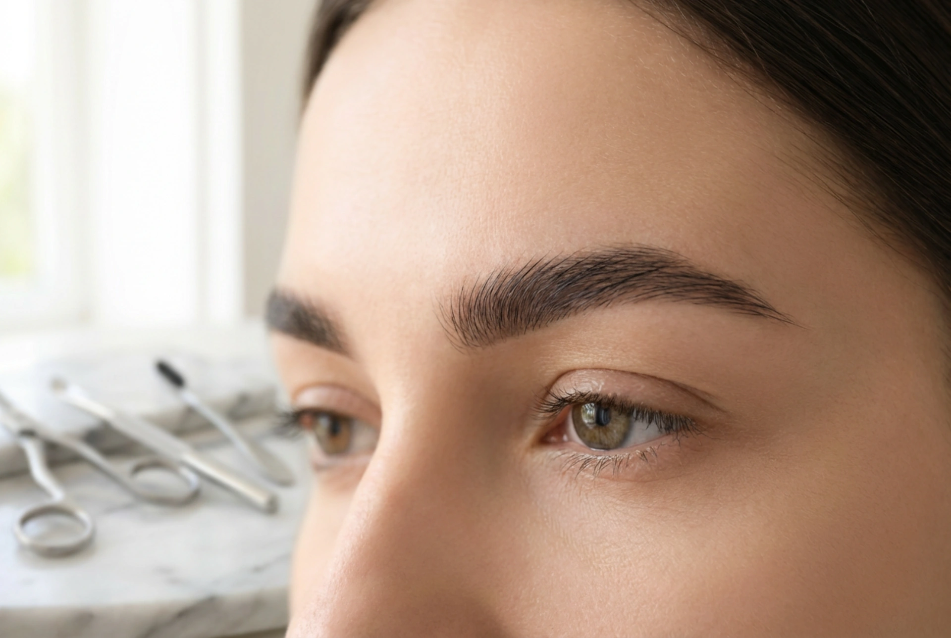 Crna kana za obrve: kako postići duboku nijansu i mekani efekt